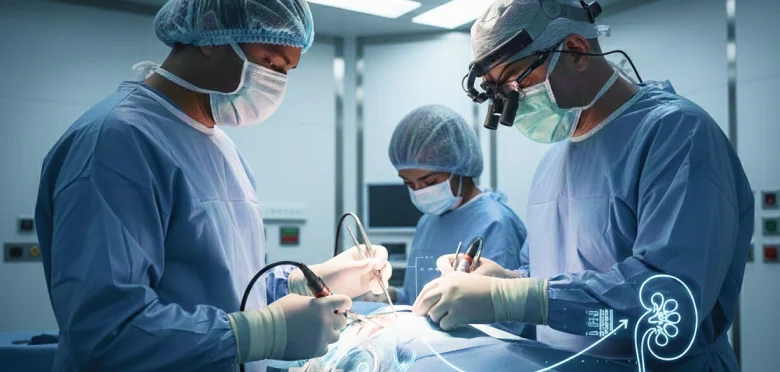 Expert surgery to treat severe kidney stone pain