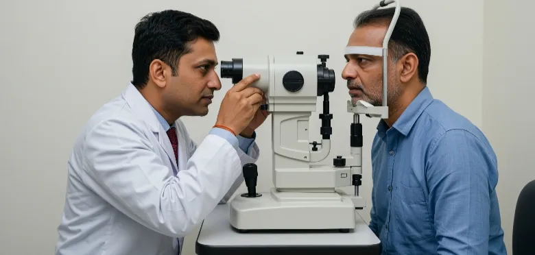 Cataract surgery that restored his vision
